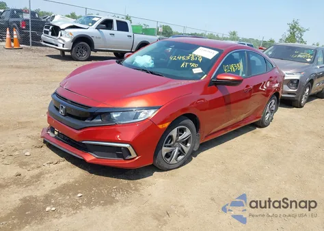 2020 Honda Civic Lx from USA, damaged, VIN 2HGFC2F62LH550469